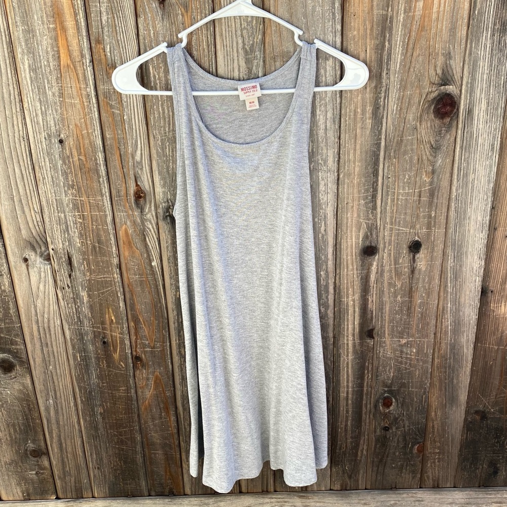 Loose tank top dress